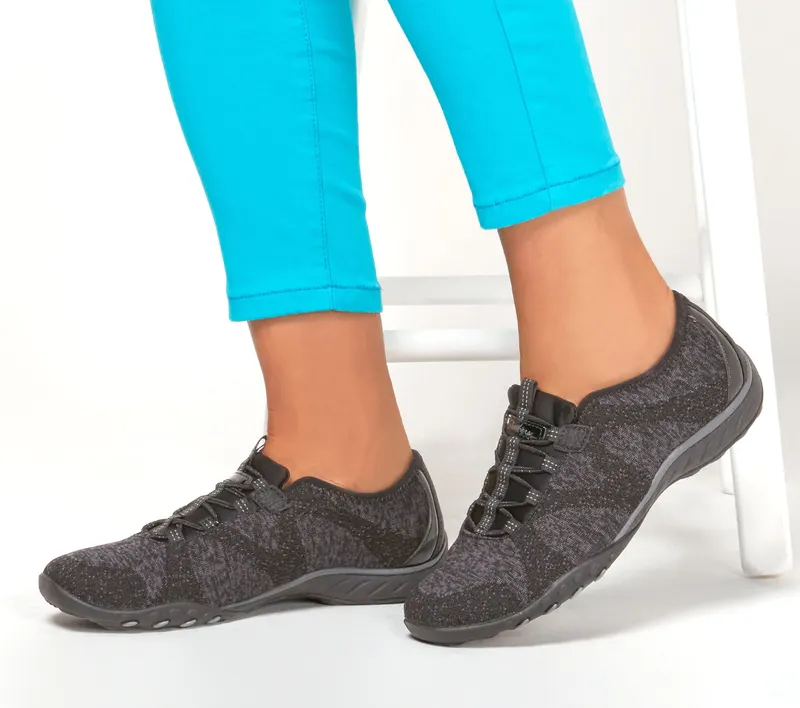 Skechers Relaxed Fit: Breathe-Easy – Opportuknity – Zwart (23855-BLK)