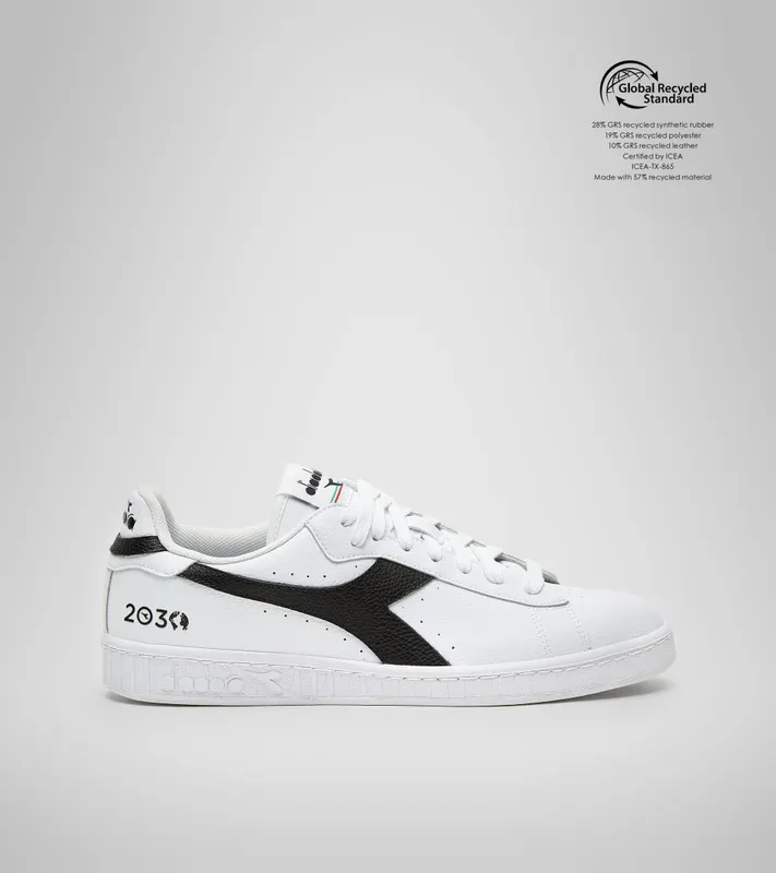 Diadora Game L Low 2030 White / Black (501.178745_C0351)