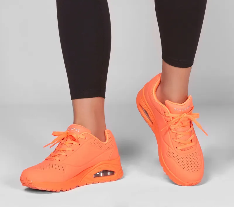 Skechers Uno – Night Shades – Oranje (73667-ORG)