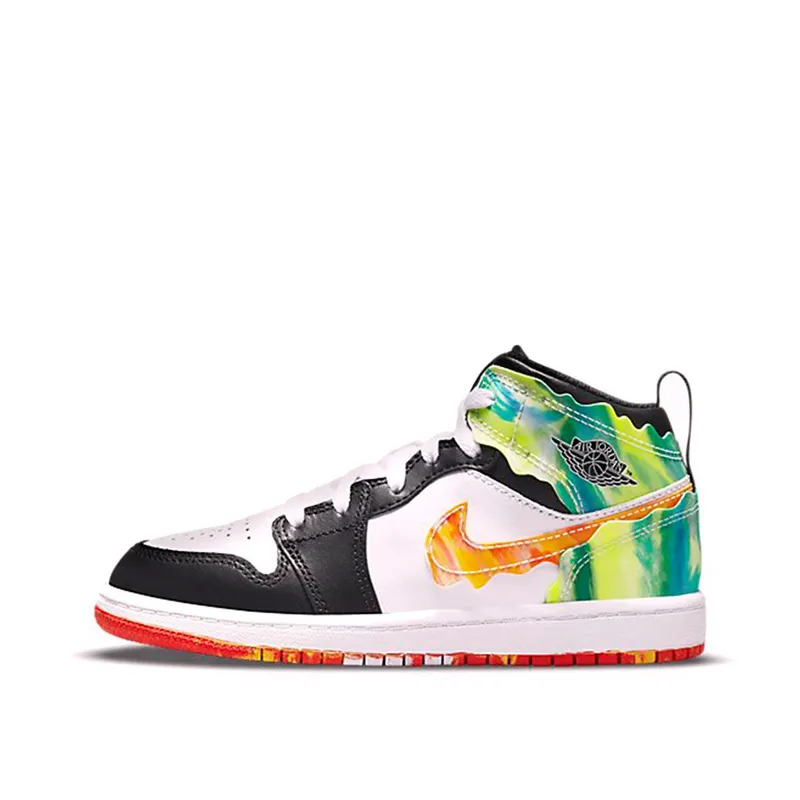 Air Jordan 1 Mid SE Wavy (PS) (DJ6562-038)