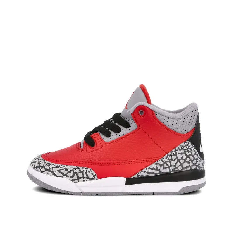 Air Jordan 3 Retro SE Red Cement (PS) (CQ0487-600)