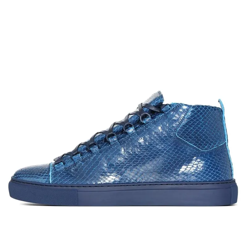 Balenciaga Arena High Top Python Blue (483497WAZY04323)