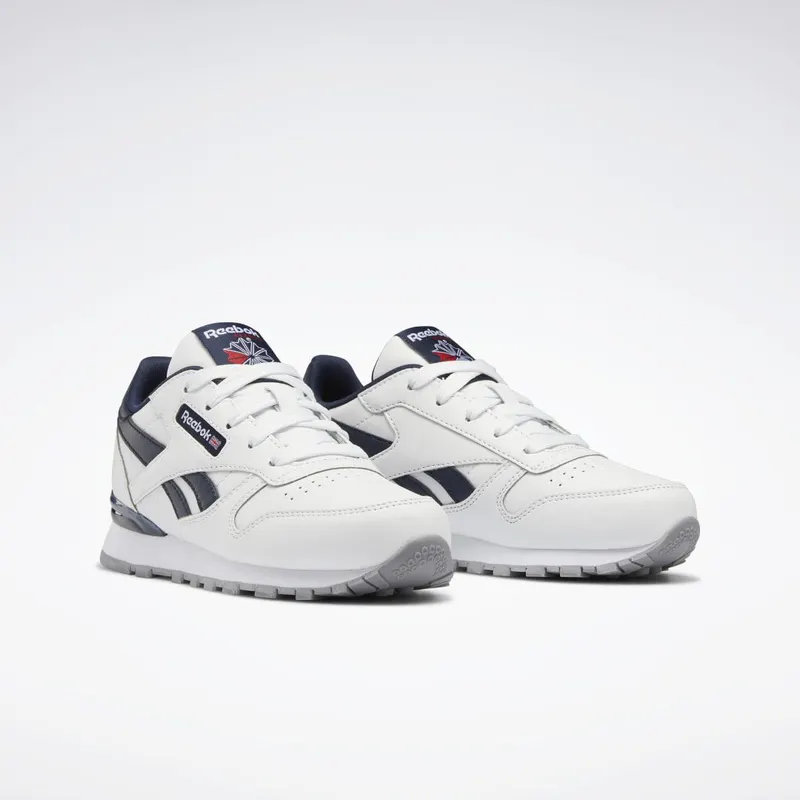Reebok Classic Leather Step 'n' Flash Schoenen Cloud White / Cloud White / Vector Navy