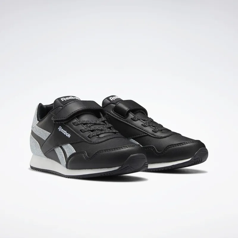 Reebok Royal Classic Jog 3 Schoenen Core Black / Core Black / Glass Blue