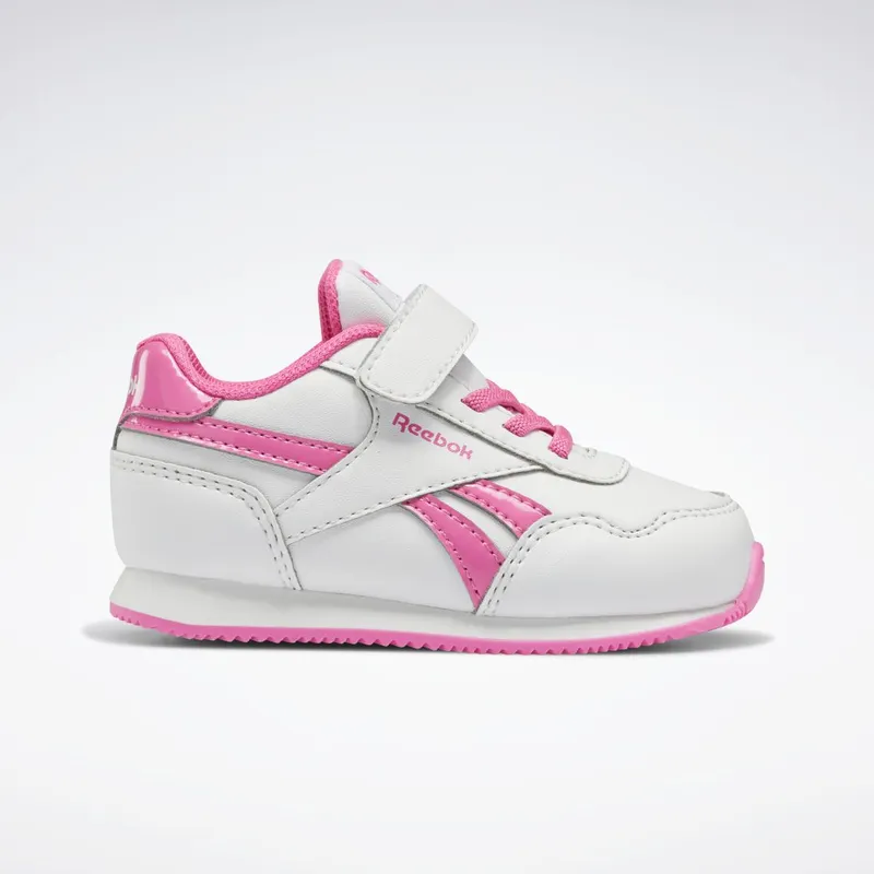 Reebok Royal Classic Jog 3 Schoenen Cloud White / Cloud White / Atomic Pink