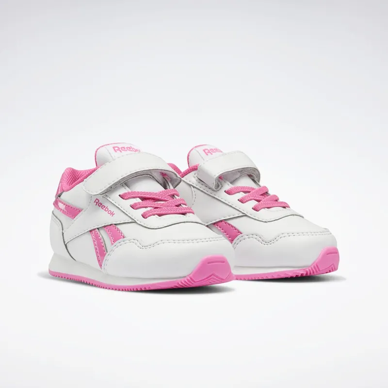 Reebok Royal Classic Jog 3 Schoenen Cloud White / Cloud White / Atomic Pink
