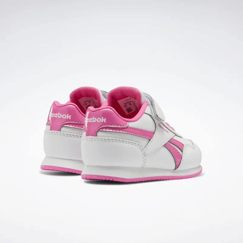 Reebok Royal Classic Jog 3 Schoenen Cloud White / Cloud White / Atomic Pink
