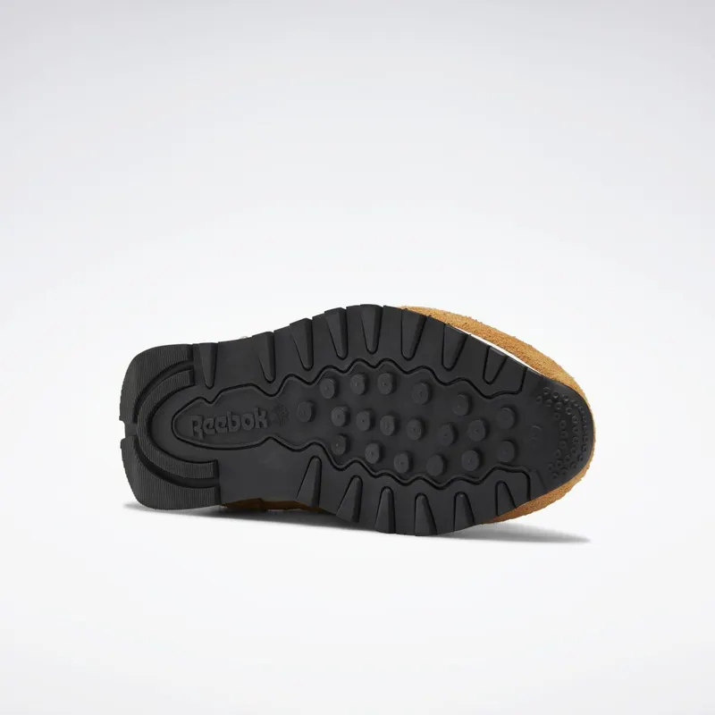 Reebok Classic Leather Schoenen Chalk / Wild Brown / Vector Navy