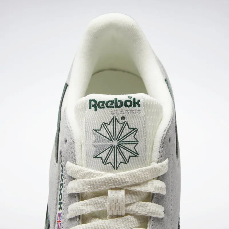 Reebok Classic Leather Schoenen Pure Grey 3 / Dark Green / Chalk