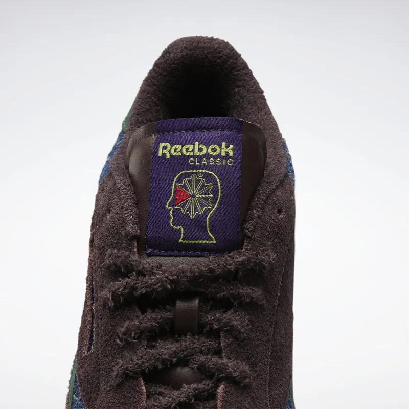 Reebok Braindead Club C Revenge Schoenen Purple Abyss / Dark Forest / Batik Blue