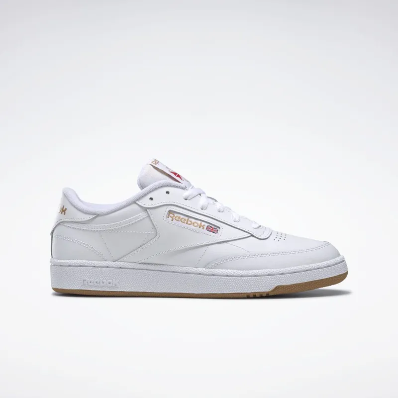 Reebok Club C 85 Schoenen Cloud White / True Beige / Reebok Lee 3