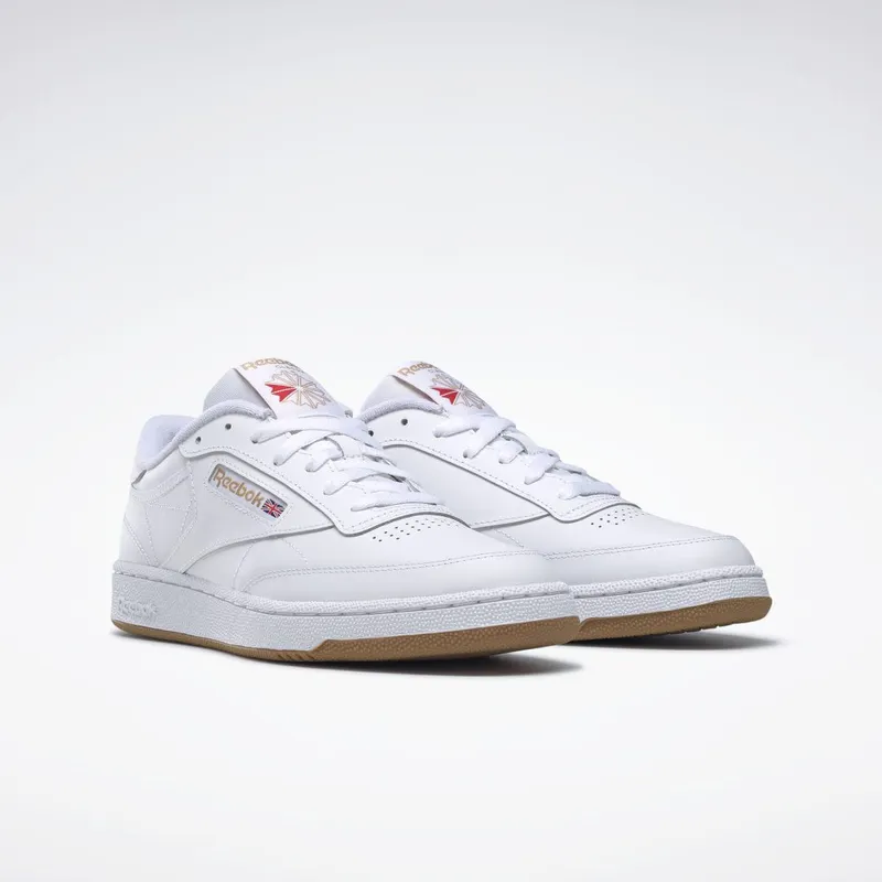 Reebok Club C 85 Schoenen Cloud White / True Beige / Reebok Lee 3