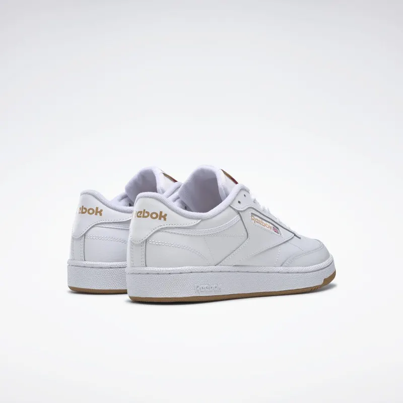 Reebok Club C 85 Schoenen Cloud White / True Beige / Reebok Lee 3