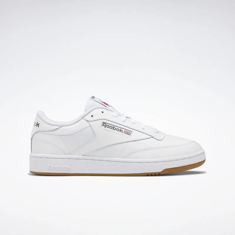Reebok Club C 85 Schoenen Cloud White / Army Green / Reebok Lee 3
