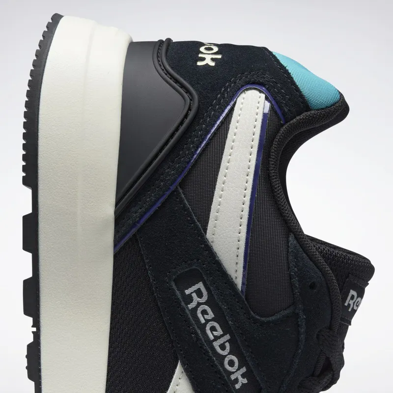 Reebok GL 1000 Schoenen Core Black / Classic White / Classic Teal