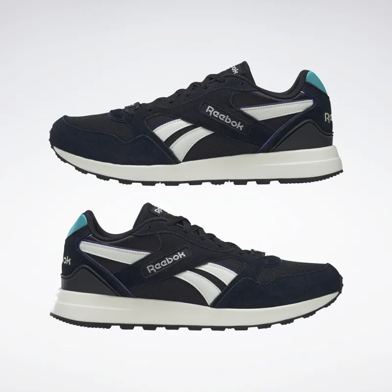 Reebok GL 1000 Schoenen Core Black / Classic White / Classic Teal