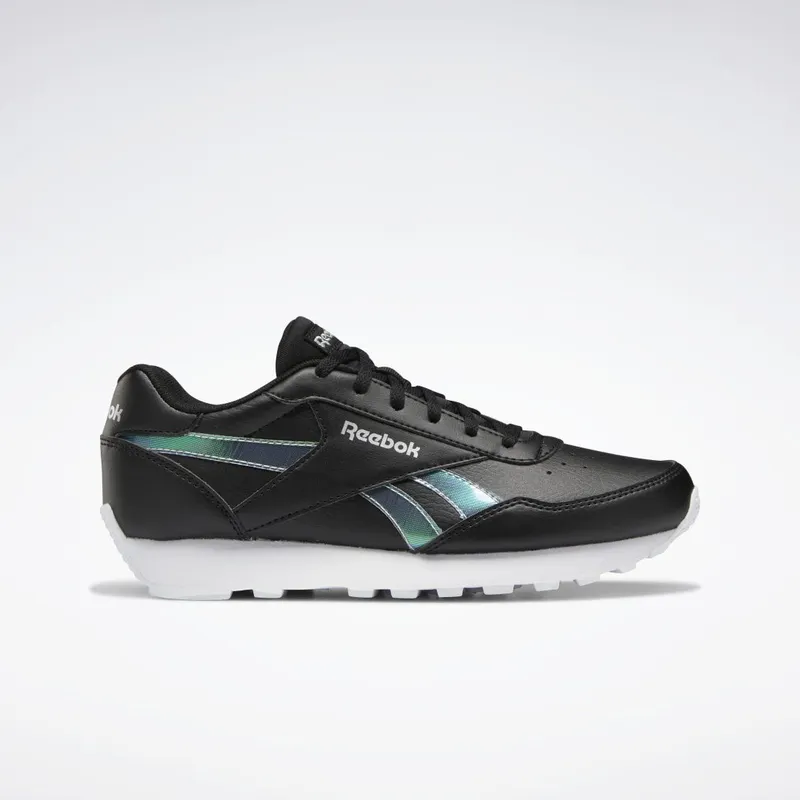 Reebok Rewind Run Schoenen Black / White / Silver Metallic