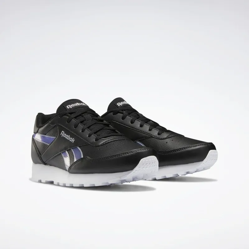 Reebok Rewind Run Schoenen Black / White / Silver Metallic