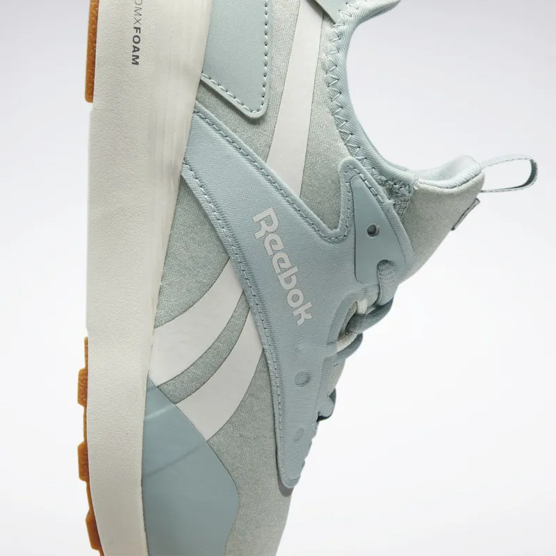 Reebok Spark Run Schoenen Seaside Grey / Chalk / Silver Metallic