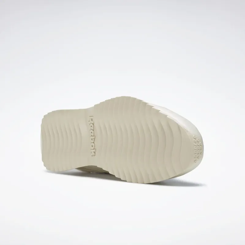 Reebok Royal Glide Ripple Clip Schoenen Classic White / Pink Glow / Classic White
