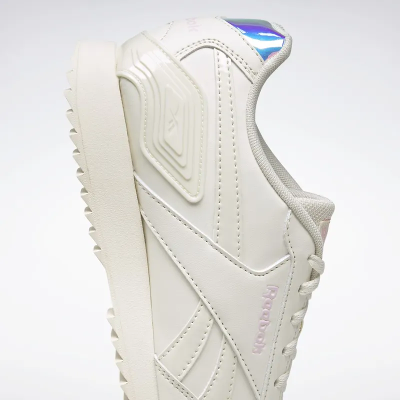 Reebok Royal Glide Ripple Clip Schoenen Classic White / Pink Glow / Classic White