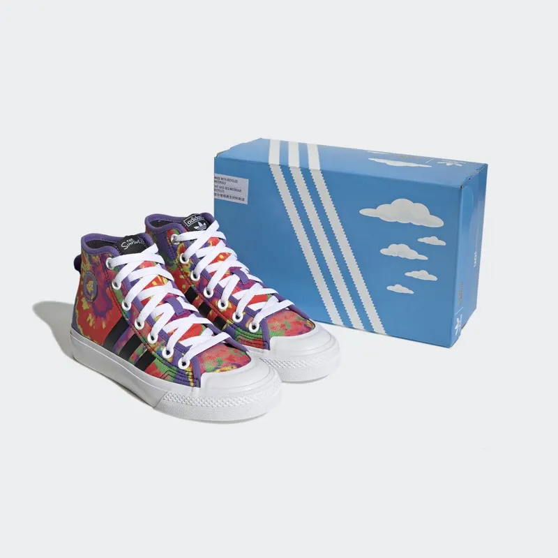 adidas Nizza Hi RF Core Black / Core Black / Cloud White (GZ1786)