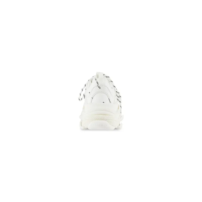 Balenciaga Triple S Trainers Allover Logo White / Black (536737W2FA19010)
