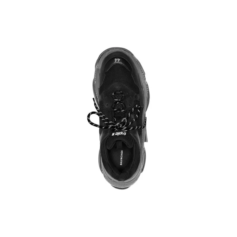 Balenciaga Triple S Trainers Clear Sole Black (541624W2FB11000)