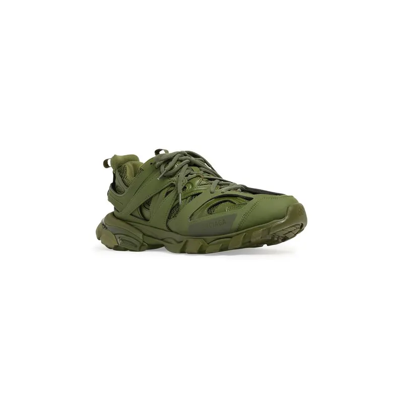 Balenciaga Track Trainers Recycled Sole Kaki Green (542023W3FE33310)