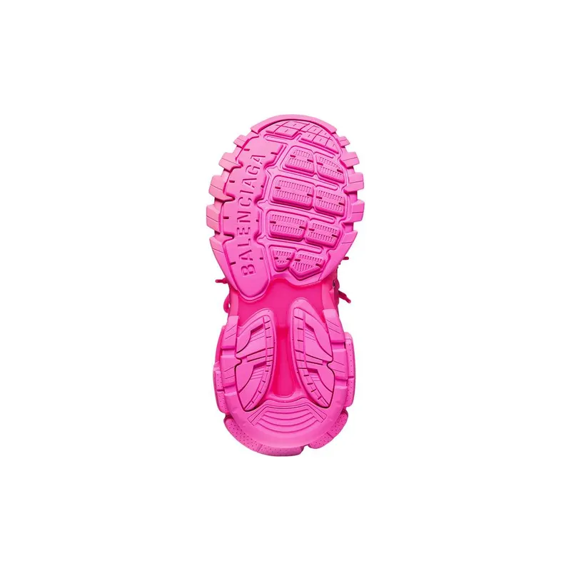 Balenciaga Track Trainers In Full Mesh Fluo Pink (542436W3RD25810)