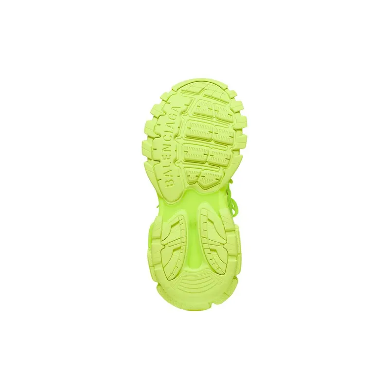 Balenciaga Track Trainers In Full Mesh Fluo Yellow (542436W3RD27510)