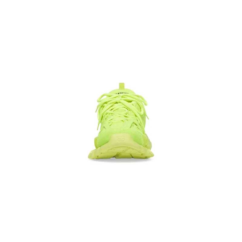 Balenciaga Track Trainers In Full Mesh Fluo Yellow (542436W3RD27510)