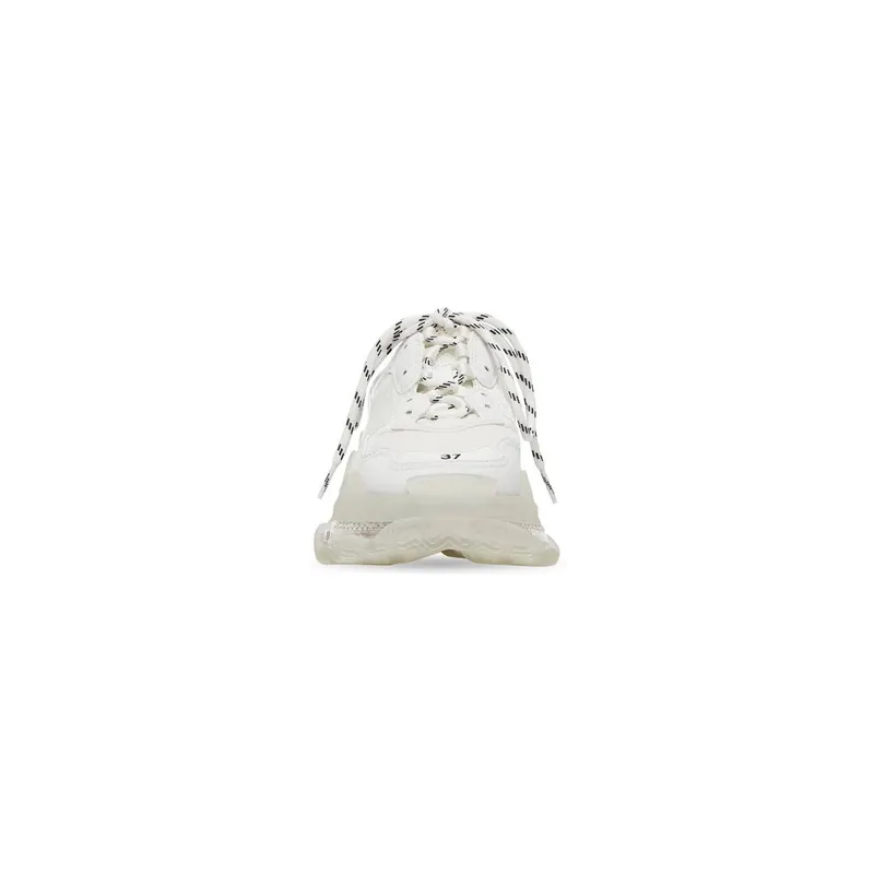 Balenciaga Triple S Trainers Clear Sole White (544351W2FB19000)
