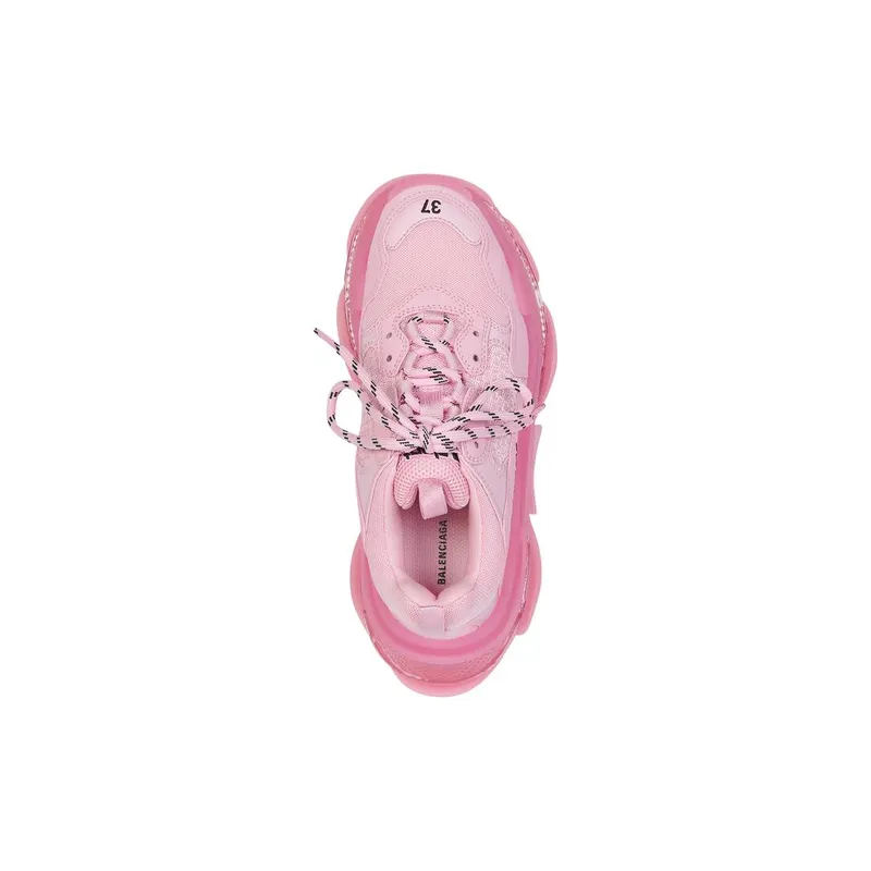 Balenciaga Triple S Clear Sole Trainers Pink (544351W2GA15760)