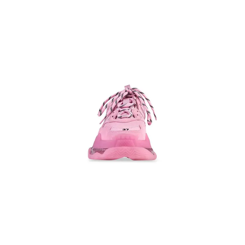 Balenciaga Triple S Clear Sole Trainers Pink (544351W2GA15760)