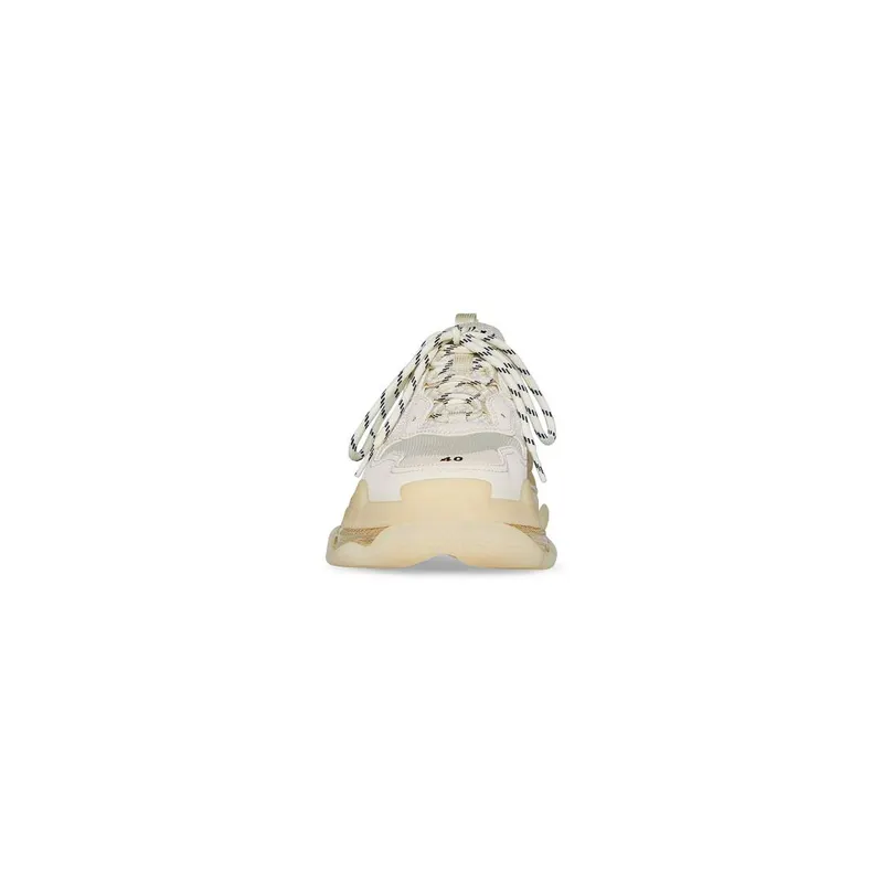 Balenciaga Triple S Clear Sole Trainers Beige (544351W2GA19100)