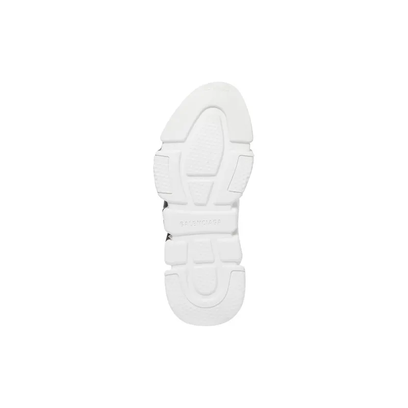 Balenciaga Speed Graffiti Recycled Knit Trainers White (605942W2DB79301)