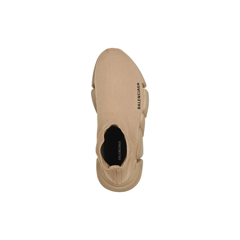 Balenciaga Speed 2.0 Recycled Knit Trainers Beige (617196W2DB19710)