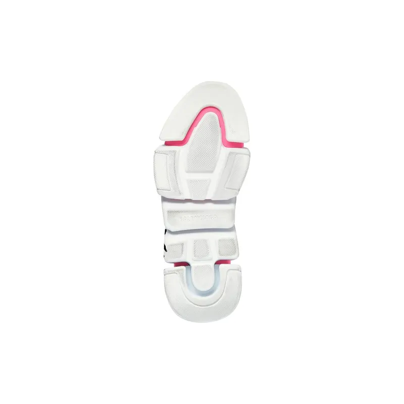 Balenciaga Speed 2.0 Graffiti Recycled Knit Trainers Fluo Pink (617196W2DD55091)