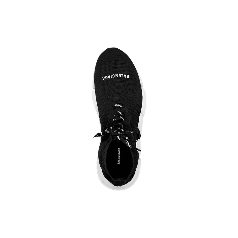 Balenciaga Speed 2.0 Lace-up Trainers Black / White (617214W2DB21015)