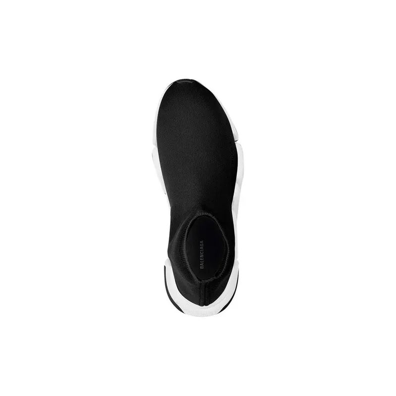 Balenciaga Speed 2.0 Recycled Knit Trainers Black / White (617239W2DB21015)