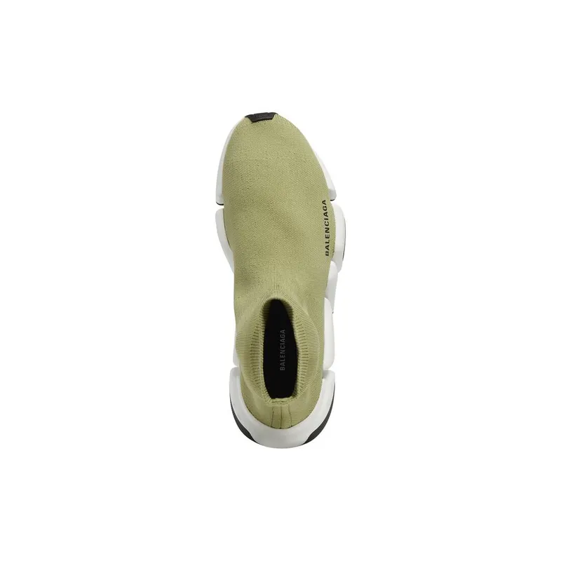 Balenciaga Speed 2.0 Recycled Knit Trainers Green (617239W2DB23491)