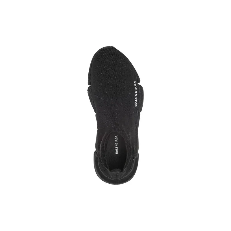 Balenciaga Speed 2.0 Sneaker Shiny Black (636833W2AF31000)
