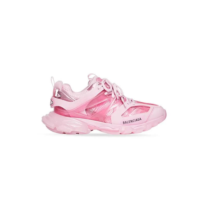 Balenciaga Track Trainers Clear Sole Pink (647741W3BM45000)