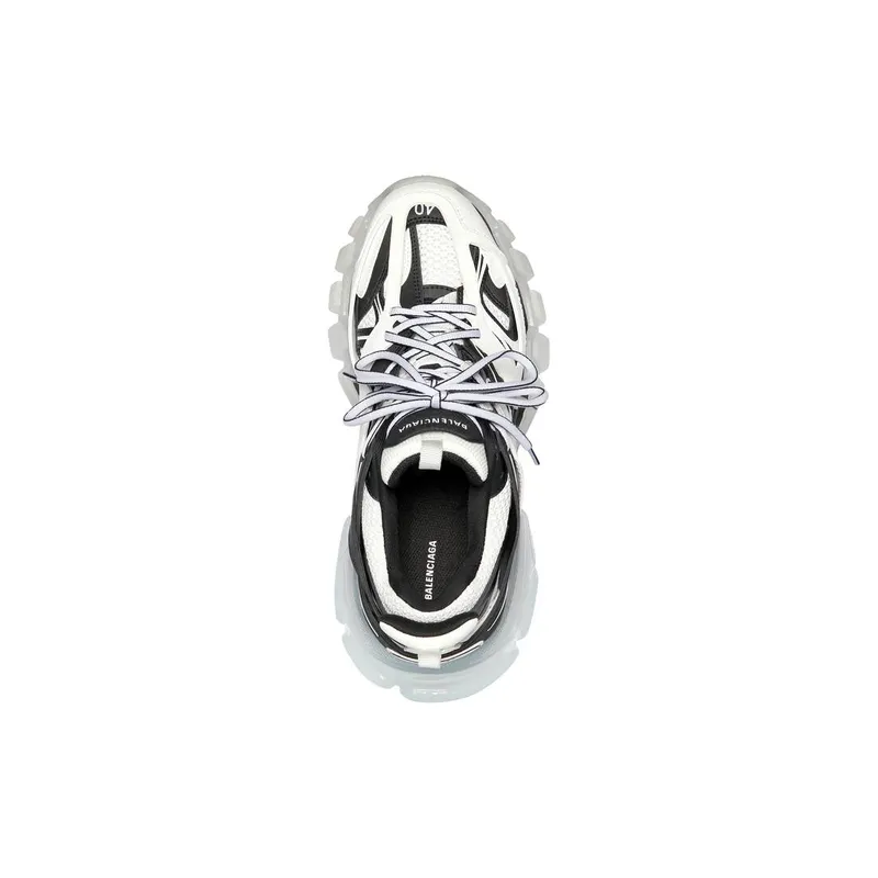 Balenciaga Track Trainers Clear Sole White (647741W3BZ29010)