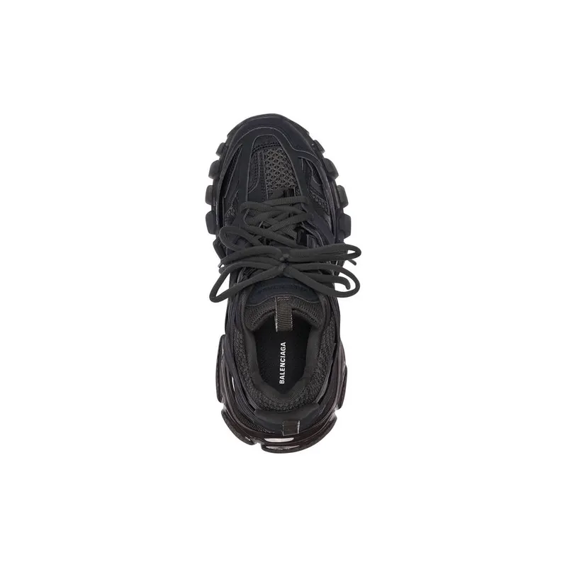 Balenciaga Track Clear Sole Trainers Black (647742W3BM21000)