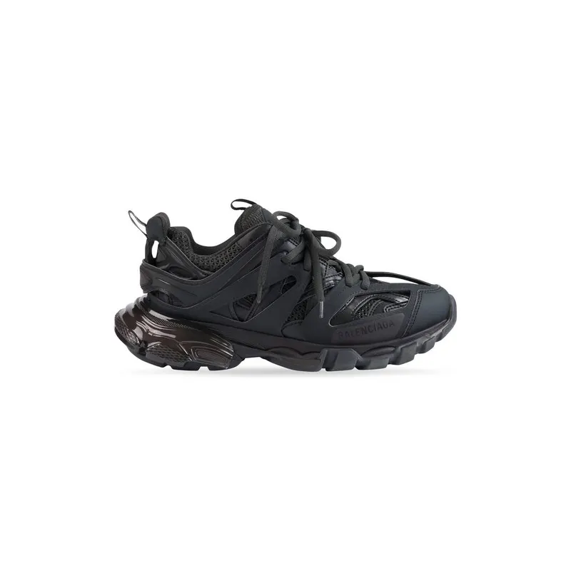 Balenciaga Track Clear Sole Trainers Black (647742W3BM21000)