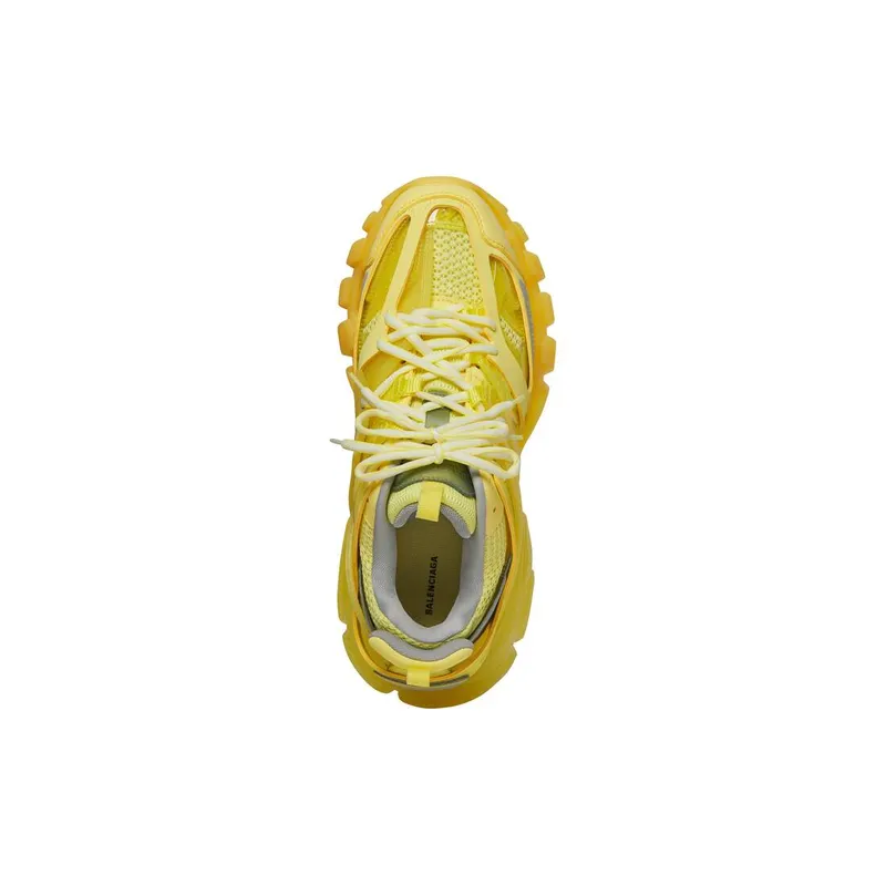 Balenciaga Track Trainers Clear Sole Yellow (647742W3BM67012)