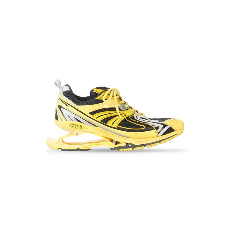 Balenciaga X-pander Trainers Yellow / Grey / Black (653871W2RA37012)