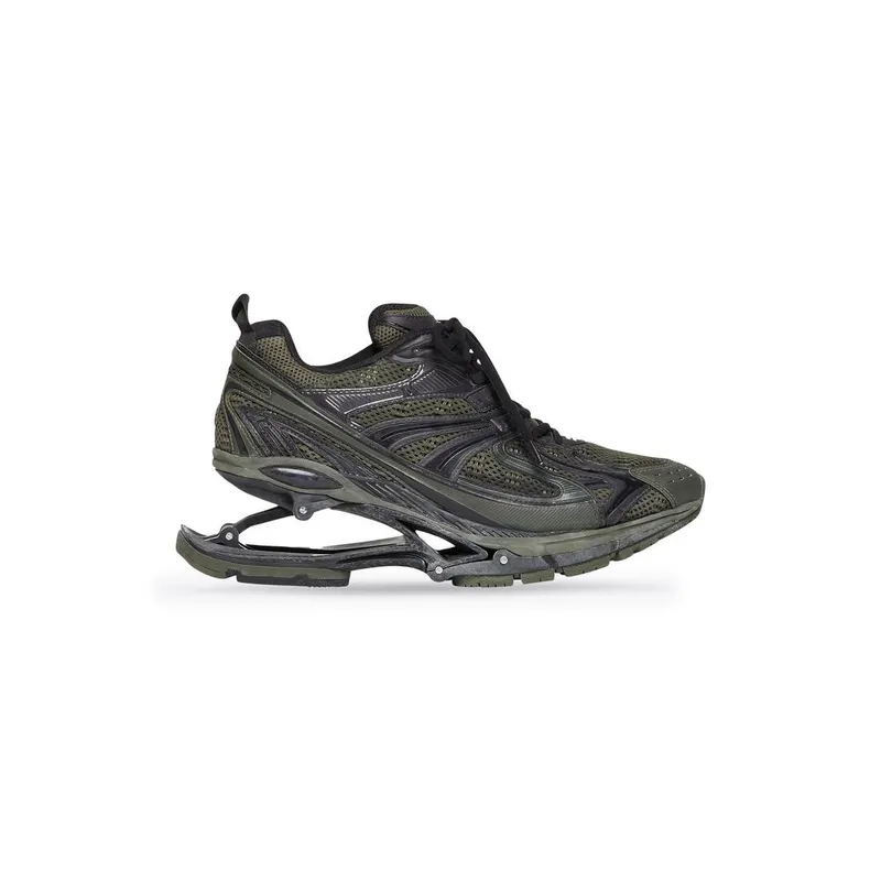 Balenciaga X-pander Trainers Green (653871W2RA43135)